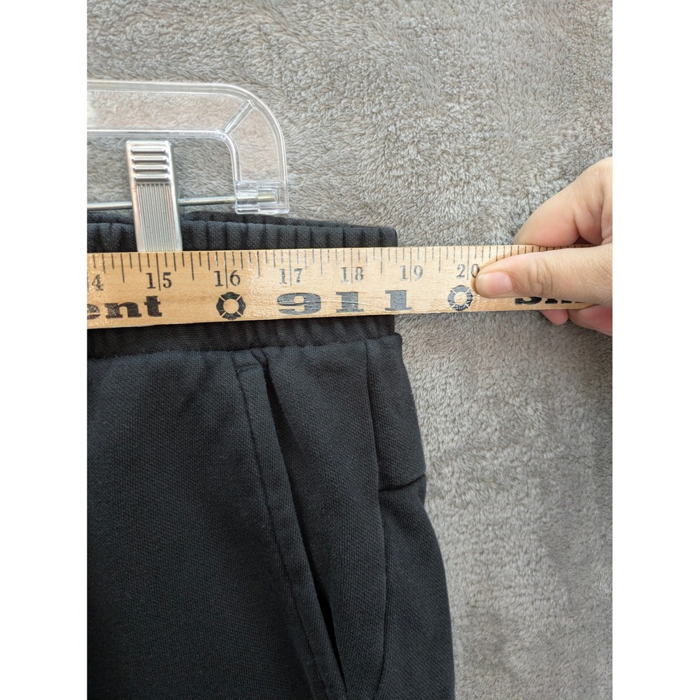 PUMA Black Sweatpants Mens XL Elastic Drawstring Waist Streetwear Athleisure - Picture 2 of 11